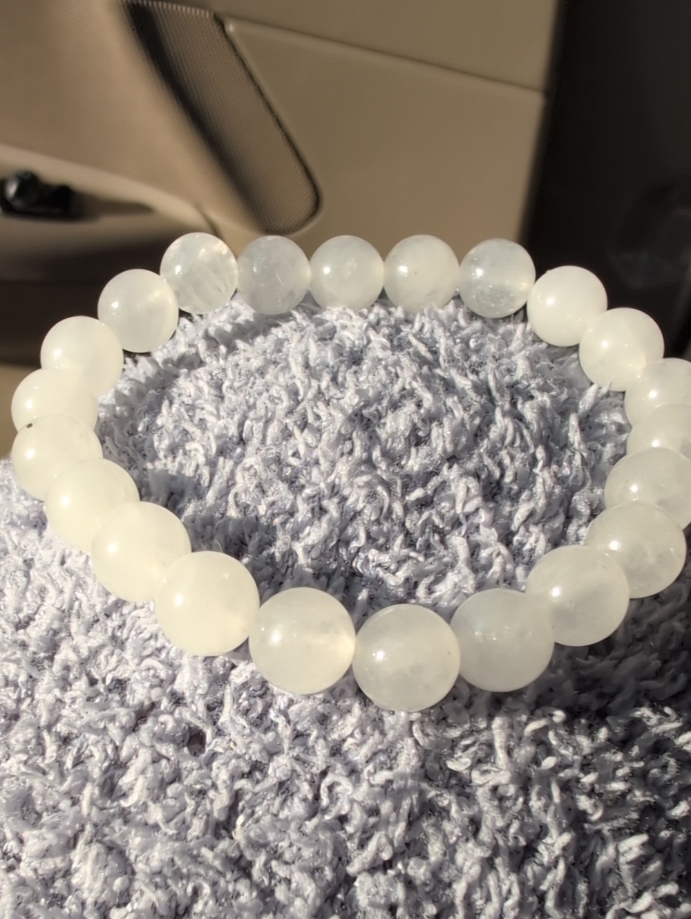 Quartz (master healer crystal) bracelet 8mm single